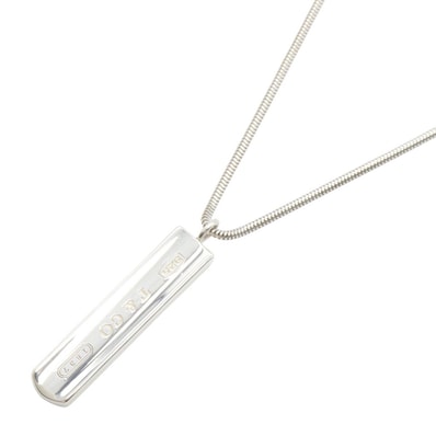 ティファニー TIFFANY&CO フローバーネックレス ネックレス ジュエリー シルバー925 メンズ レディース シルバー系 【中古】