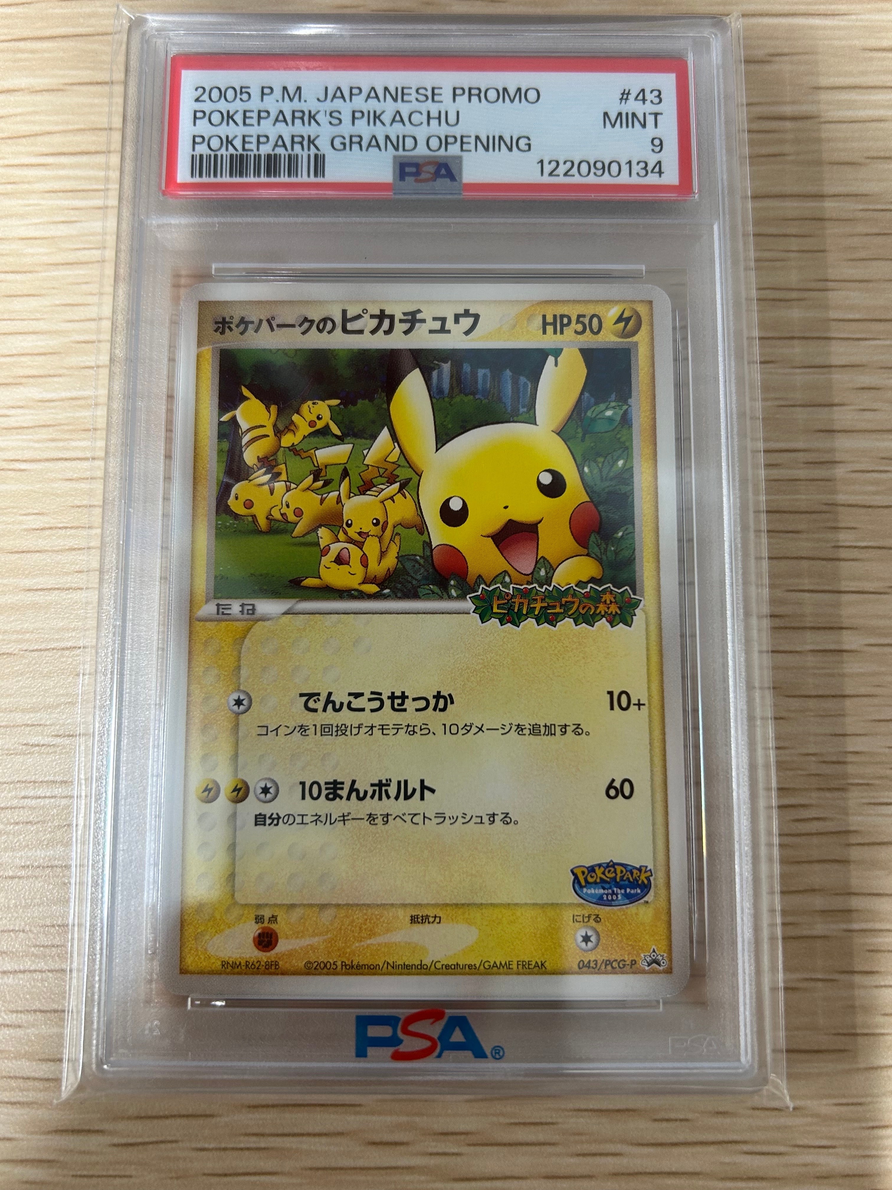 ポケパークのピカチュウ P [PCG-P 043](プロモーションカード「ポケパーク ルギアのくるくるシップ」)