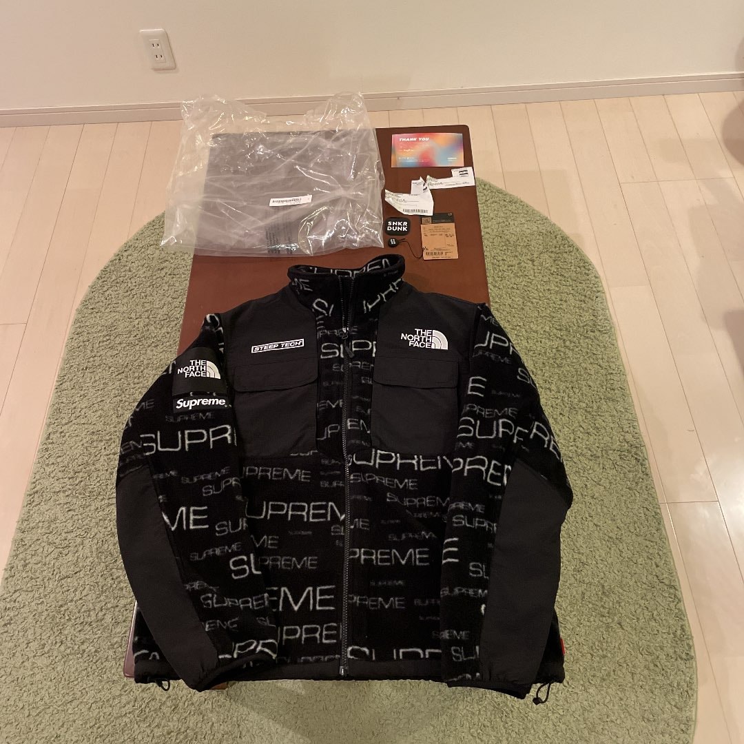 Supreme x The North Face Steep Tech Fleece Jacket "Black"