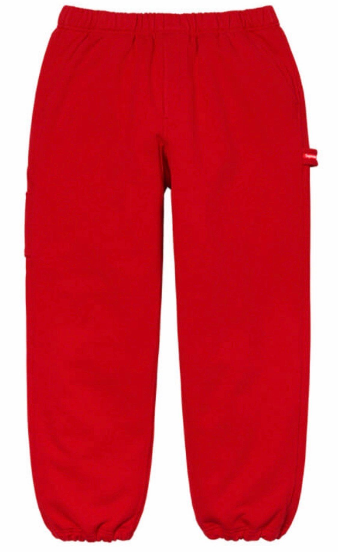Supreme Utility Pocket Sweatpant "Red"