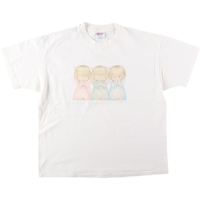 古着 90年代 ヘインズ Hanes HEAVYWEIGHT プリントTシャツ USA製 メンズXL相当 ヴィンテージ/eaa642203
