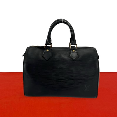 LOUIS VUITTON ルイヴィトン スピーディ 25 エピ レザー ハンドバッグ ノワール ブラック
473-3