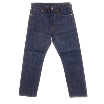 【中古】【未使用】リーバイスビンテージクロージング LEVI'S VINTAGE CLOTHING × Tom Sachs 501XX コットン デニムパンツ ジーンズ ネイビー【サイズ34】【メンズ】