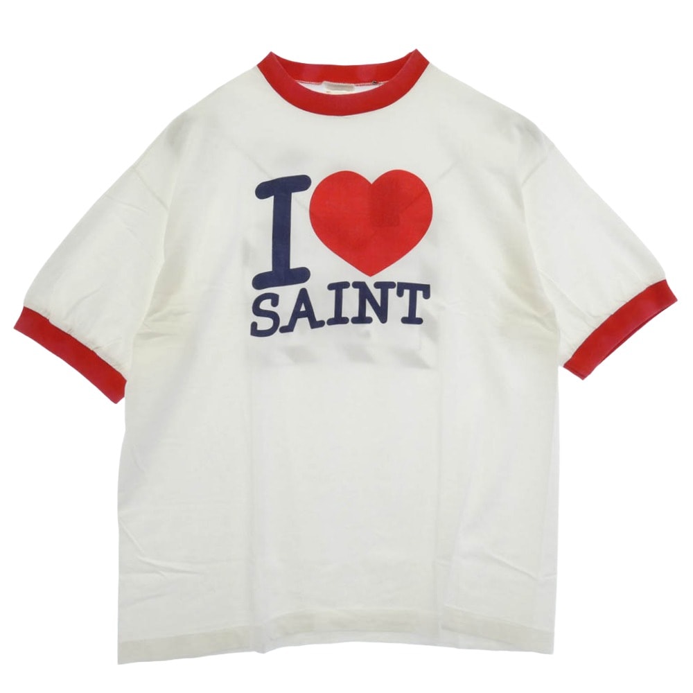 Saint Mxxxxxx SS T-Shirt I Love Saint "White"