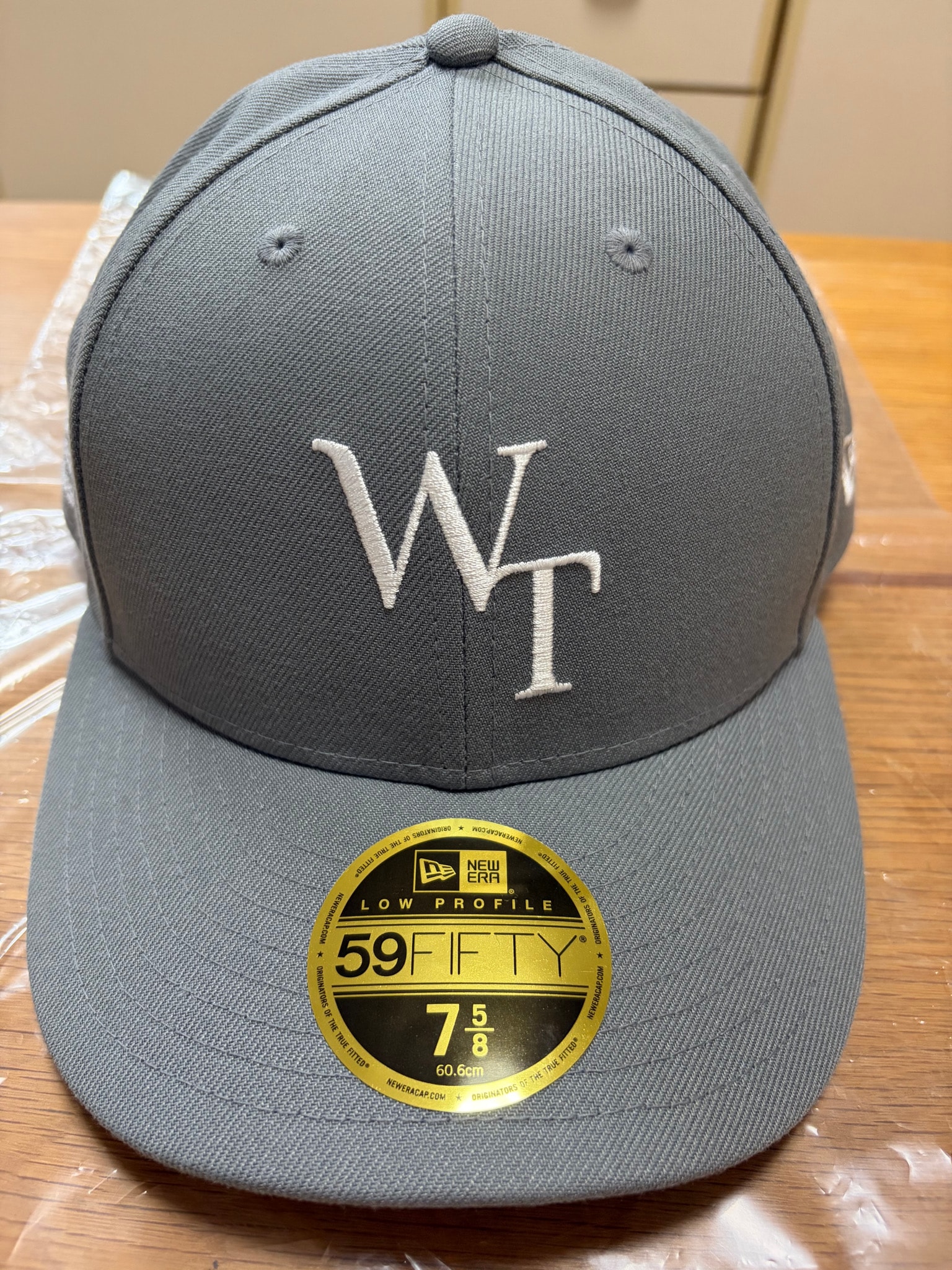 WTAPS 59FIFTY Low Profile / Cap / Poly. Twill. NEW ERA "Gray"
