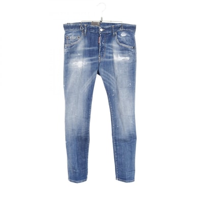 ディースクエアード DSQUARED2 SKATER JEAN デニムパンツ 衣料品 ボトムス コットン メンズ ブルー系 S74LB1675S3087247048 【新品】