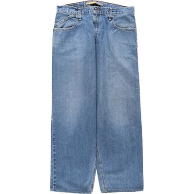 古着 00年代 リーバイス Levi's SILVER TAB シルバータブ BAGGY テーパードデニムパンツ メンズw35相当/eaa646424