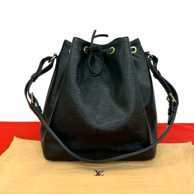 LOUIS VUITTON ルイヴィトン ノエ エピ レザー ショルダーバッグ ブラック
85935