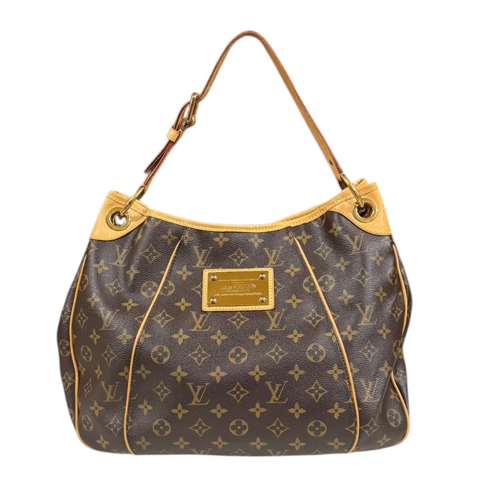 ルイヴィトン ガリエラPM モノグラム ショルダーバッグ モノグラムキャンバス M56382 ブラウン レディース LOUIS VUITTON  中古
