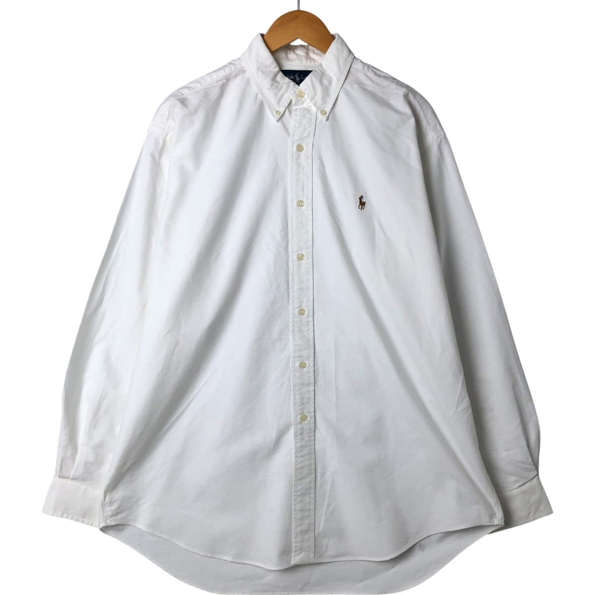 古着 ラルフローレン Ralph Lauren BLAKE 長袖 ボタンダウンシャツ メンズL相当/eaa548366