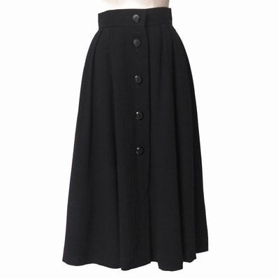 ■美品■YVES SAINT LAURENT イヴ・サンローラン ヴィンテージ スカート サイズS フレアスカート ブランド古着【中古】20260729/RB0275