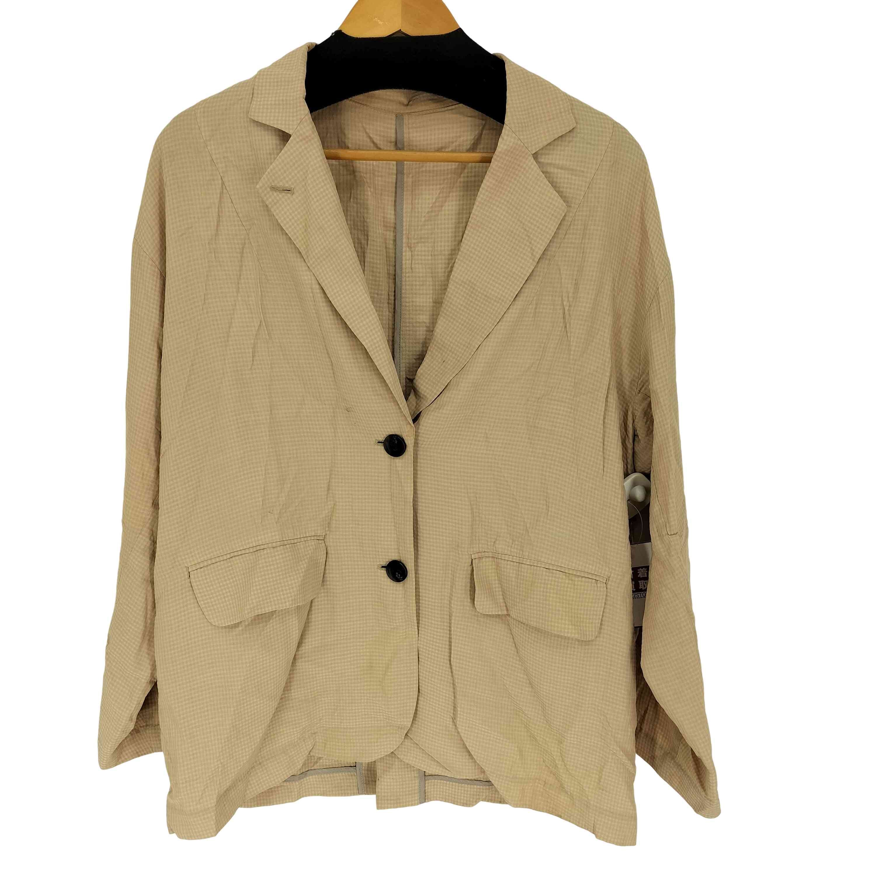 SHADOW CHECK TAILORED JACKET シャドウ チェック テーラード ジャケット【1141901290714】