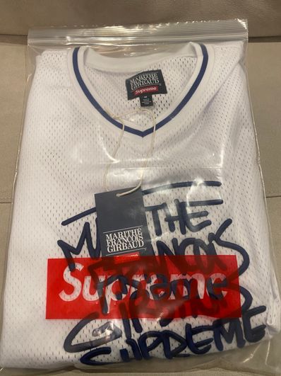 Supreme x Marithe + Francois Girbaud Hockey Jersey "White"