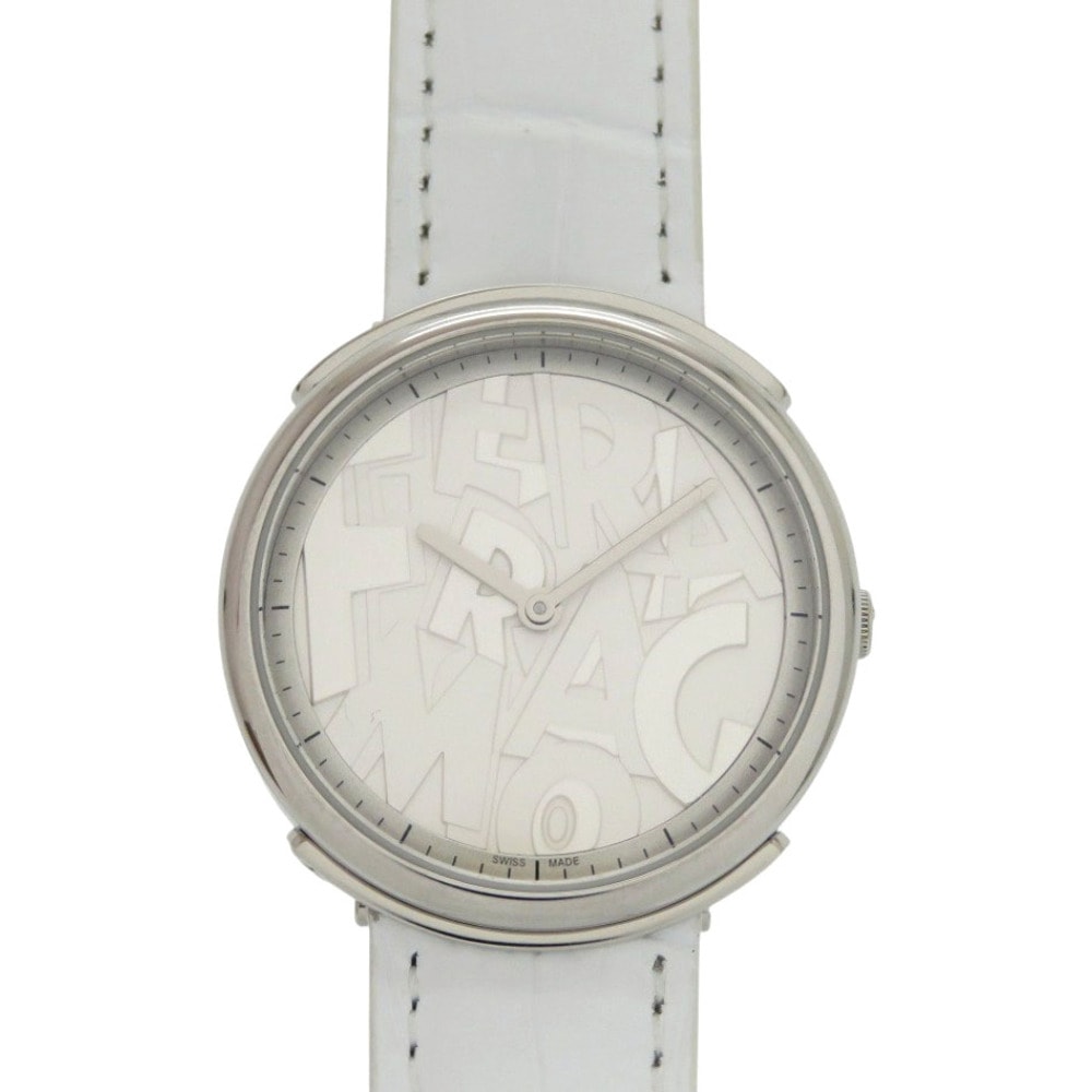 サルヴァトーレフェラガモ    クオーツ ステンレススチール レザ