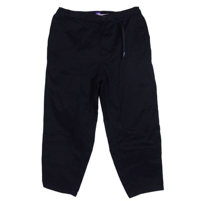 THE NORTH FACE ノースフェイス パンツ NT5352N PURPLE LABEL パープルレーベル チノ ワイド テーパード フィールド パンツ ブラック ブラック系 36【中古】