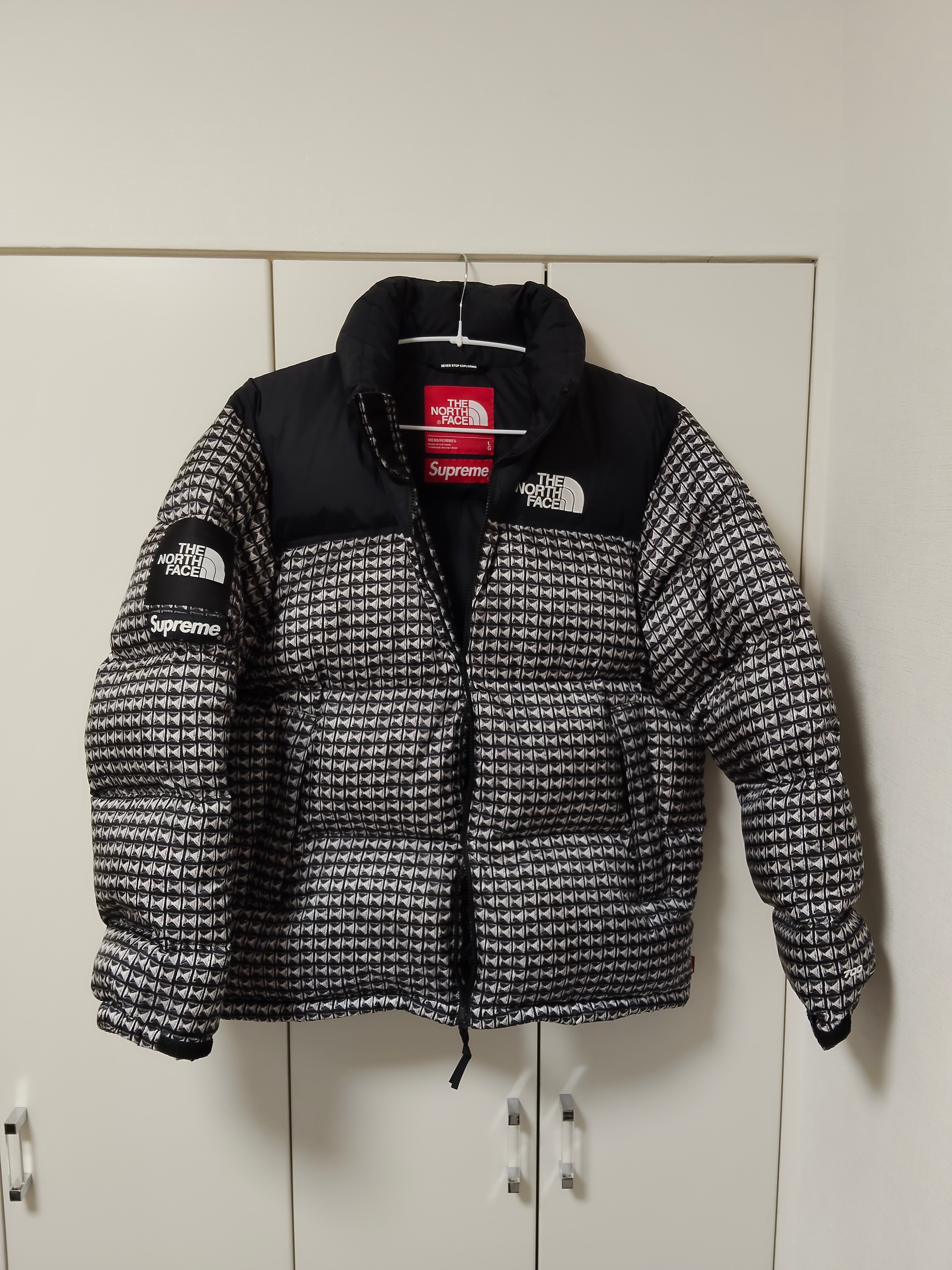 Supreme x The North Face Studded Nuptse Jacket "Black"