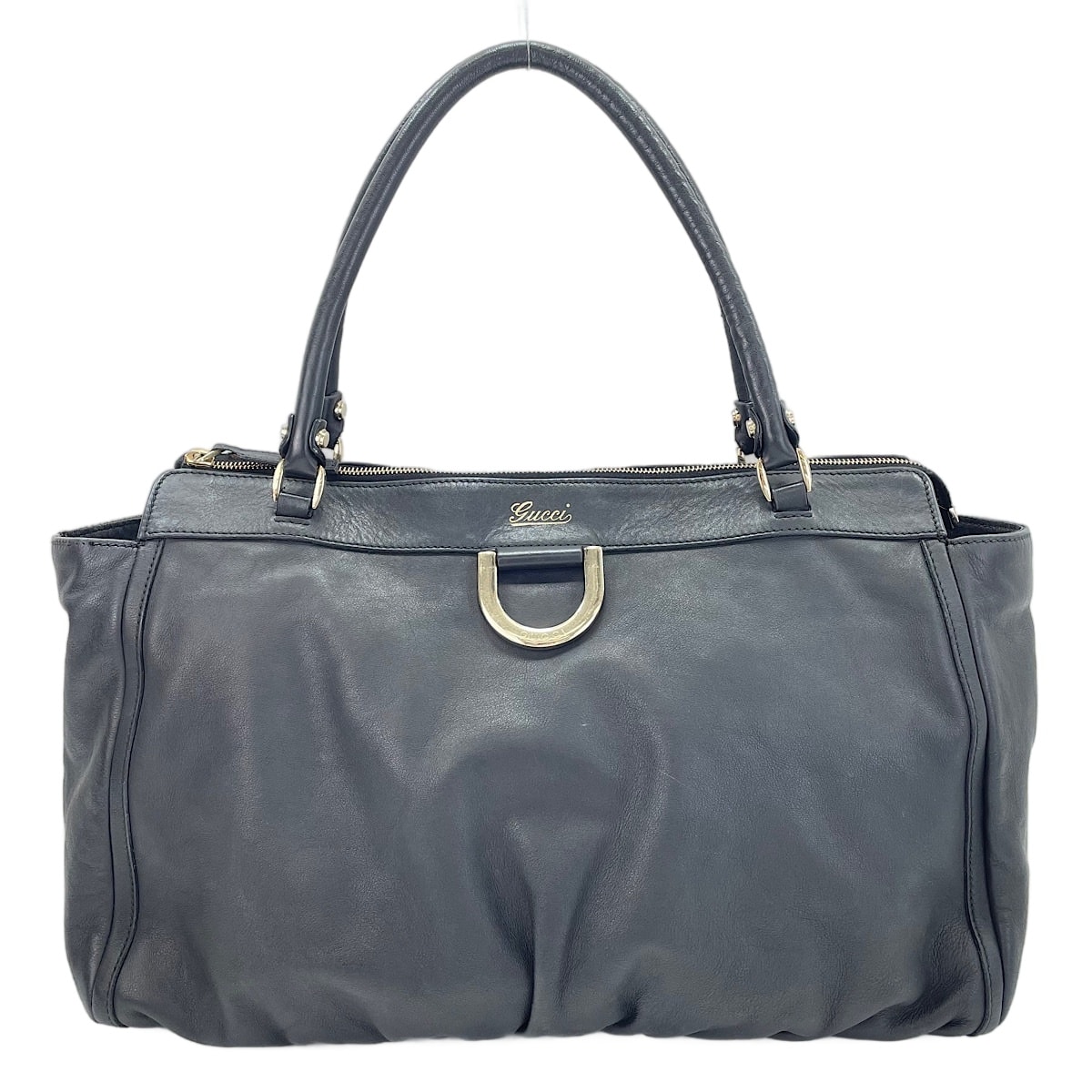 グッチ GUCCI レザー アビー トートバッグ【中古】