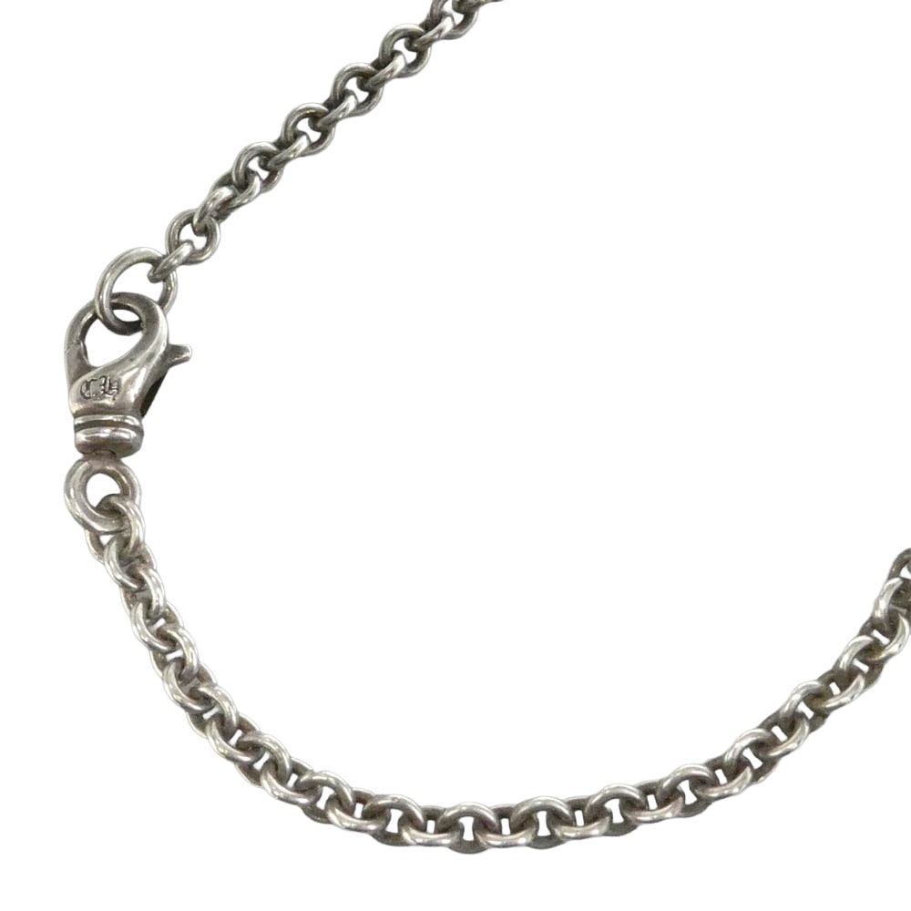 CHROME HEARTS クロムハーツ(原本無) NE CHAIN NEチェーン ネックレス 18inchi 18インチ シルバー系【中古】