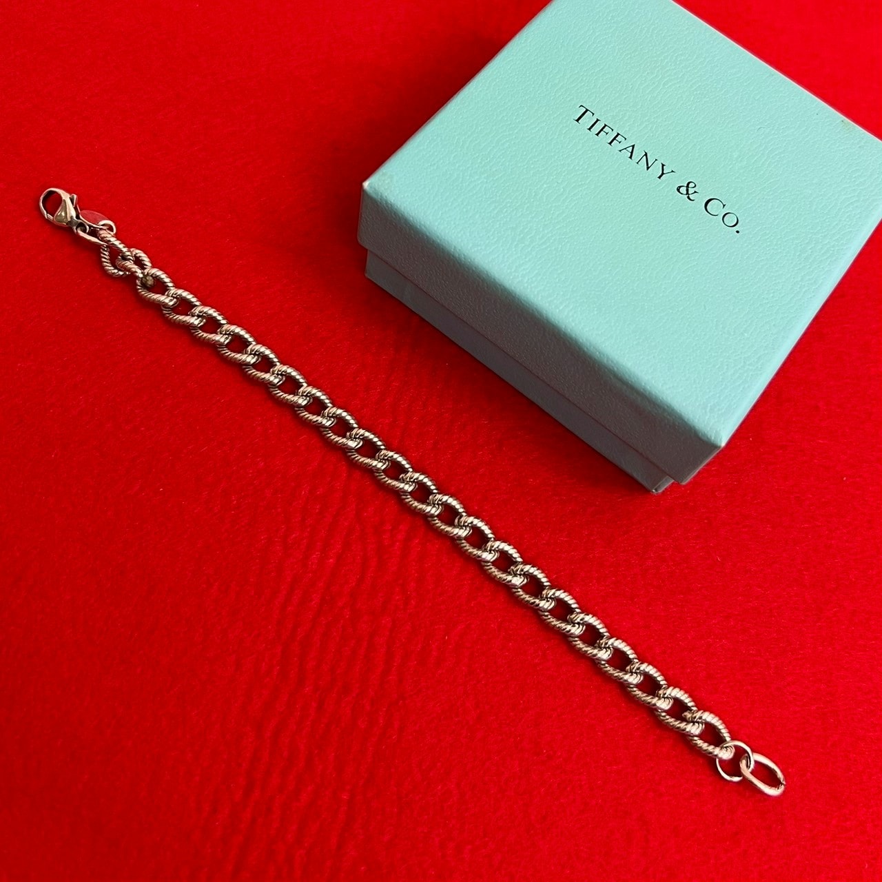 TIFFANY&Co. ティファニー ツイスト ロープ シルバー925 ブレスレット シルバー
 26522