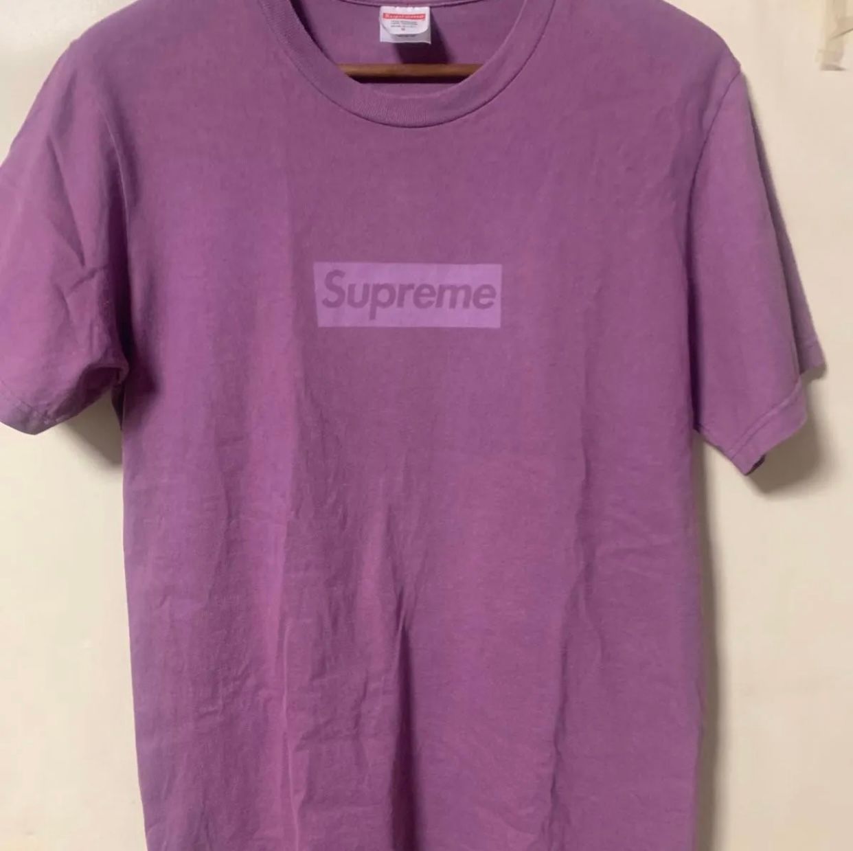 Supreme Tonal Box Logo Tee "Dusty Purple"