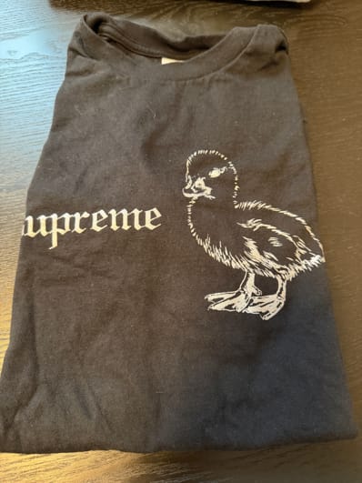 Supreme Duck Tee "Black"