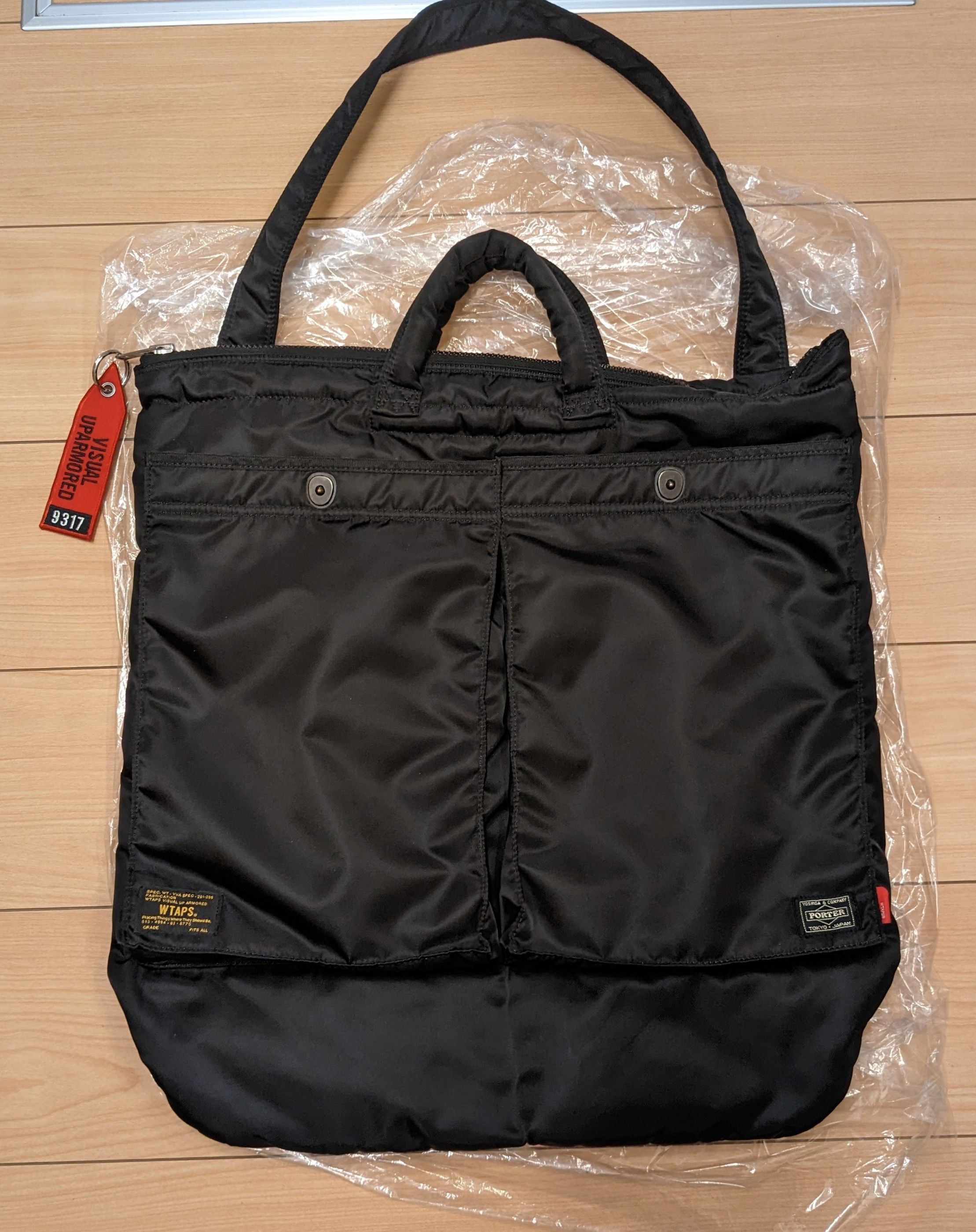 wtaps porter helmet bag