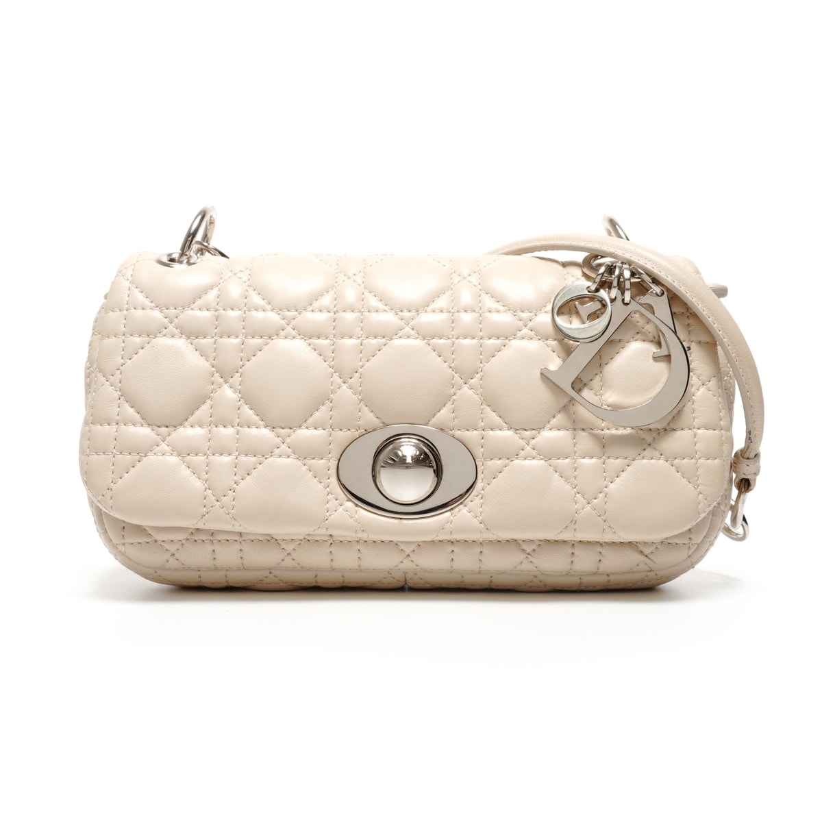 ディオール Dior ディオール カロ カナージュ オフベージュ ショルダーバッグ【中古】