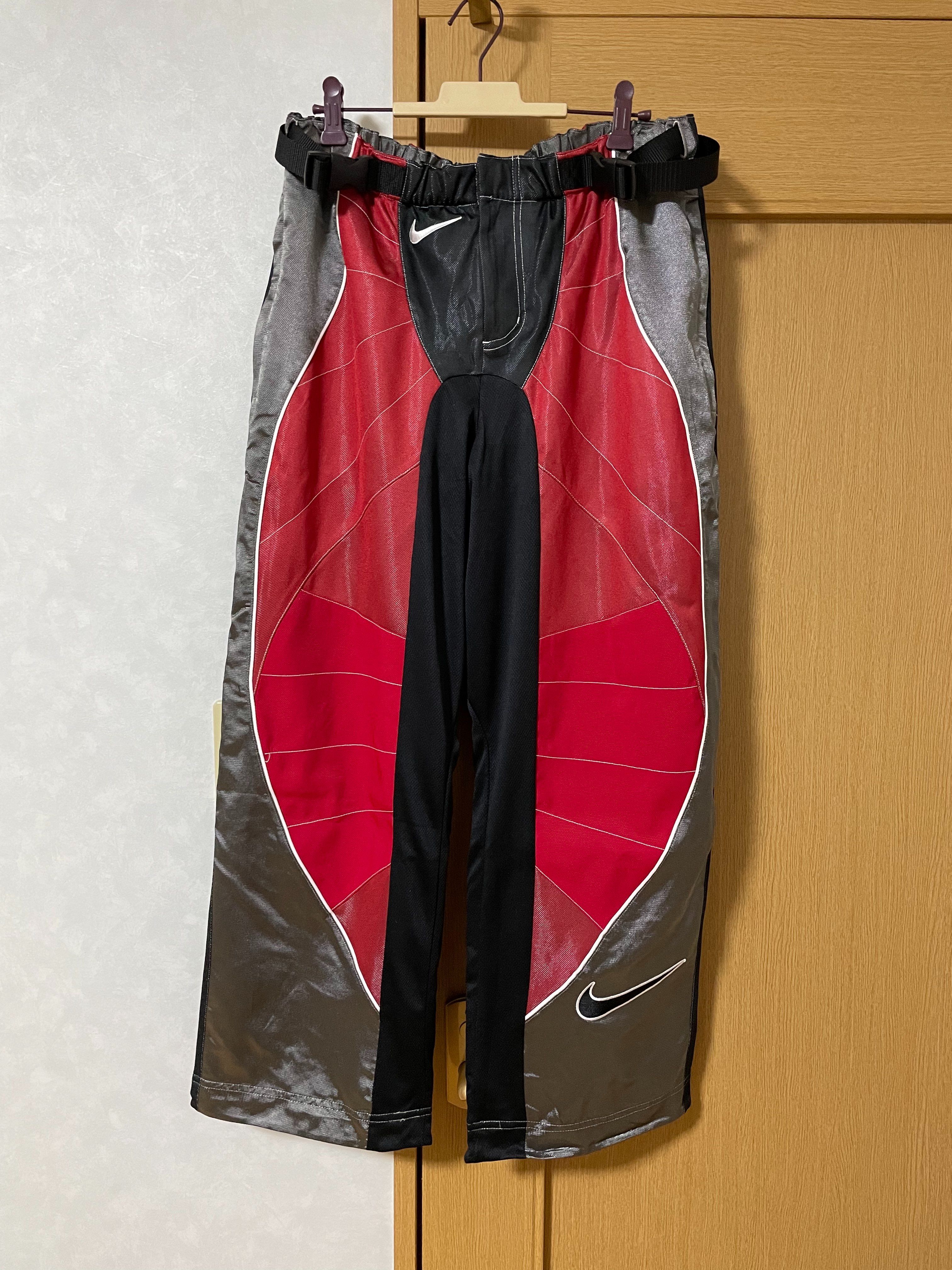 Nike x Cactus Plant Flea Market MX Rave Pants"Red Grey Black"