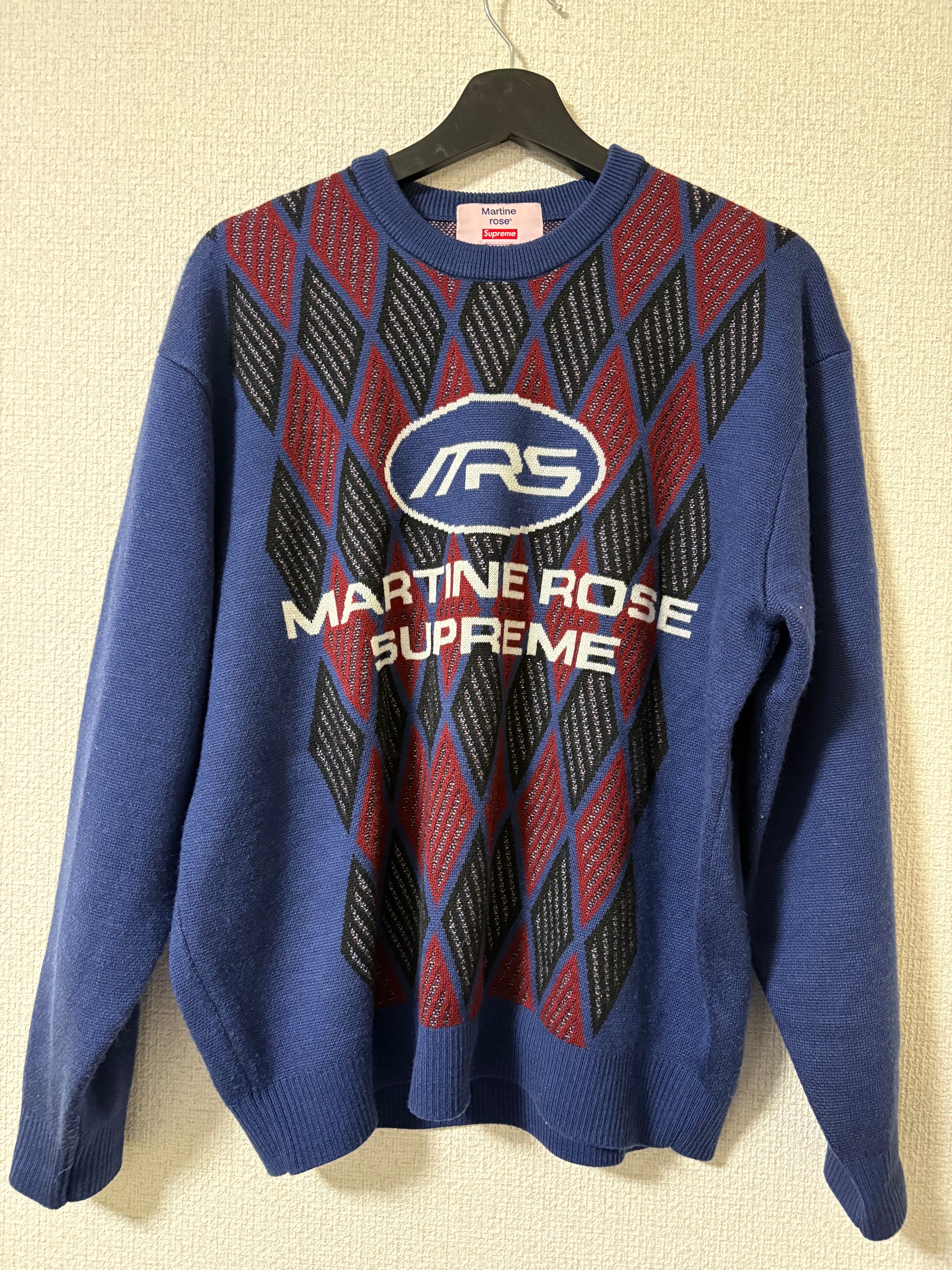 Supreme x Martine Rose Sweater "Navy"