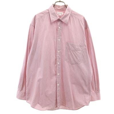 Paul Smith LONDON ポールスミスロンドン 長袖 シャツ M レッド