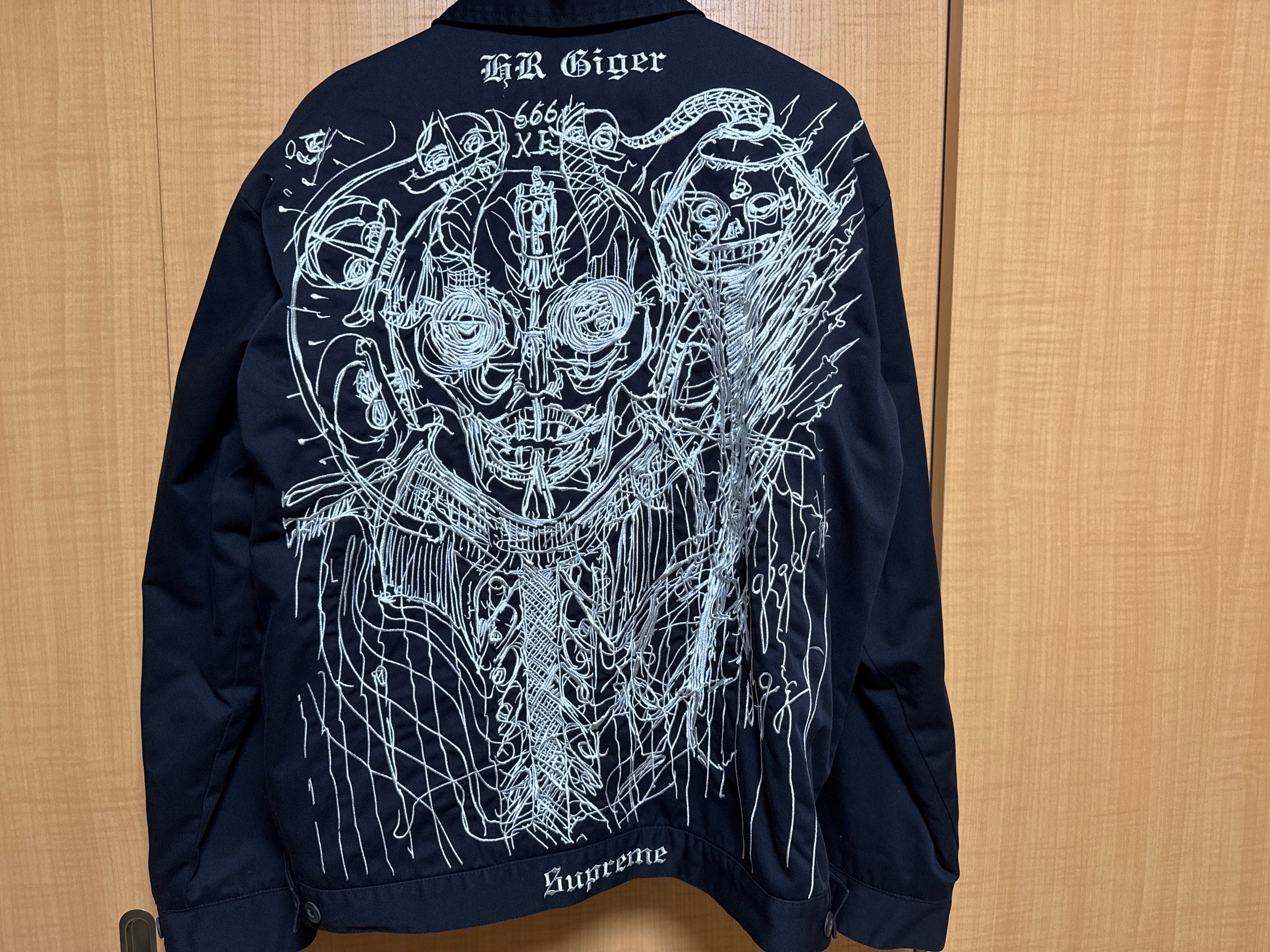 Supreme H.R. Giger Embroidered Work Jacket 