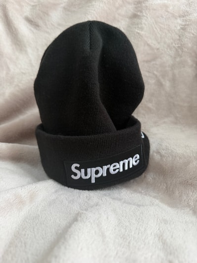 Supreme x NEW ERA Box Logo Beanie (25FW) "Black"