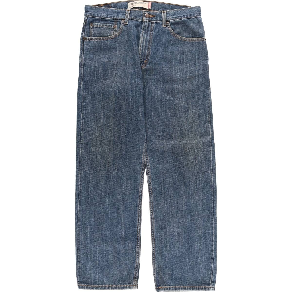 古着 00年代 リーバイス Levi's 505 REGULAR FIT テーパードデニムパンツ メンズw33相当/eaa614469