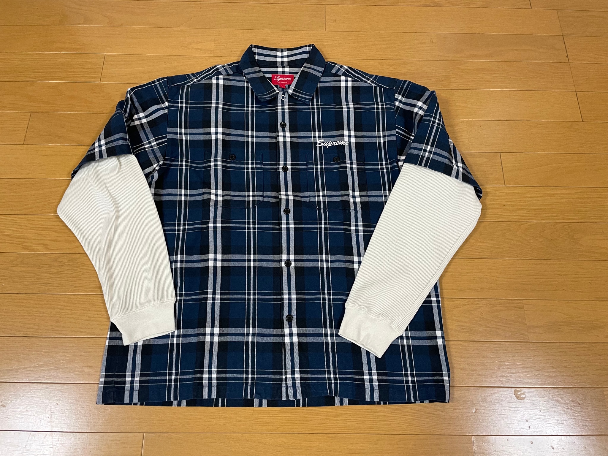 Supreme Thermal Work Shirt "Plaid"