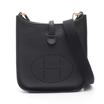 エルメス HERMES エヴリンTPM ショルダーバッグ バッグ トリヨンクレマンス トリヨンクレマンス レディース ブラック系 【中古】