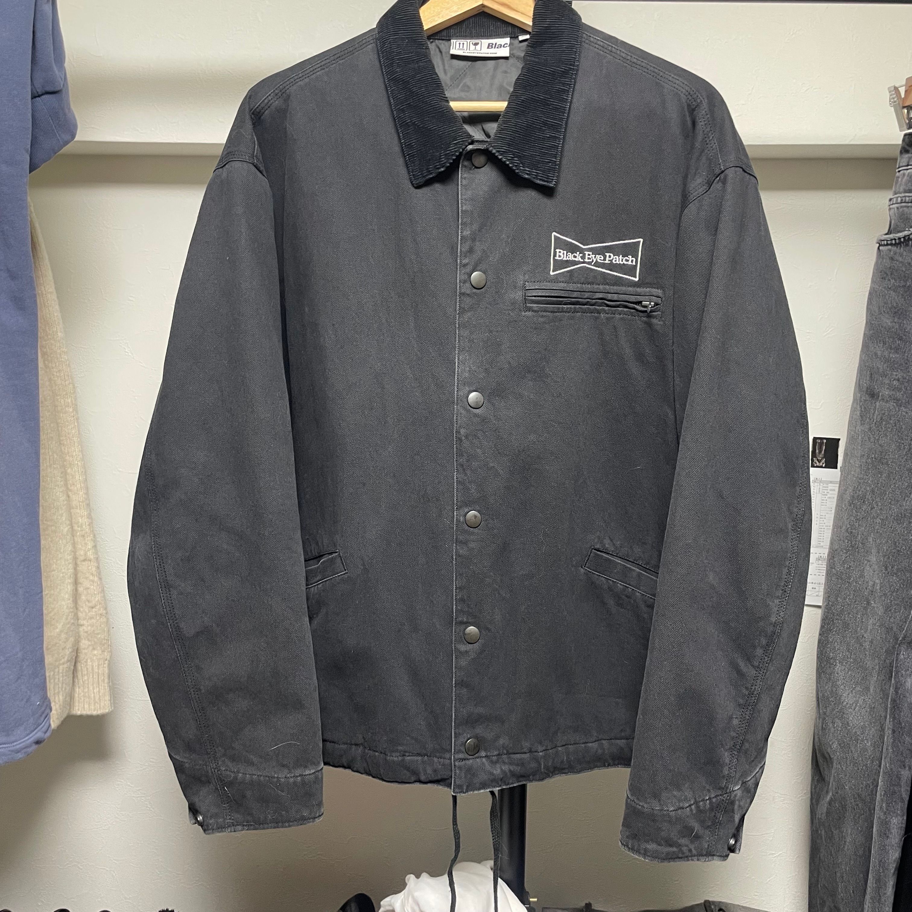 BlackEyePatch x Wasted Youth WORK JACKET "Black" / VERDY