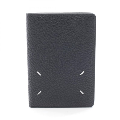 メゾン マルジェラ Maison Margiela 4ステッチ カードホルダー カードケース アクセサリー レザー メンズ レディース ブラック系 SA2VL0023P4455T8013 【新品】