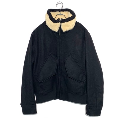 Acne Studious Boa Blouson Black