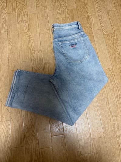 Supreme Baggy Jean "Dirty Indigo" (23SS)