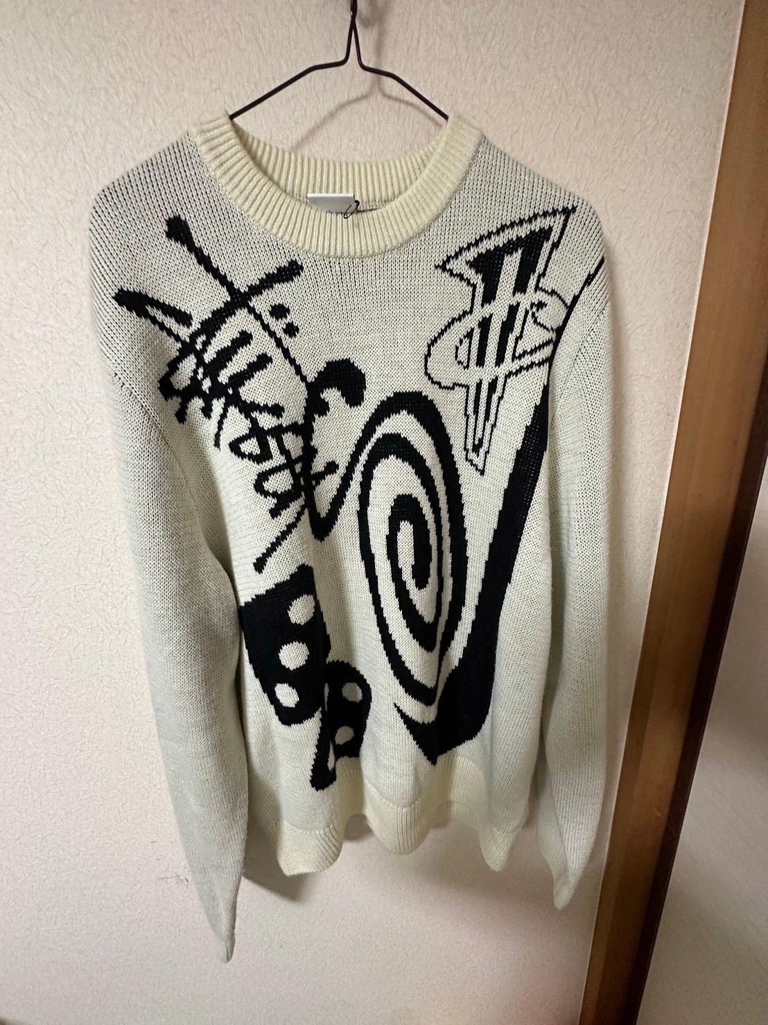Stussy x Nike Icon Knit Sweater "Natural"