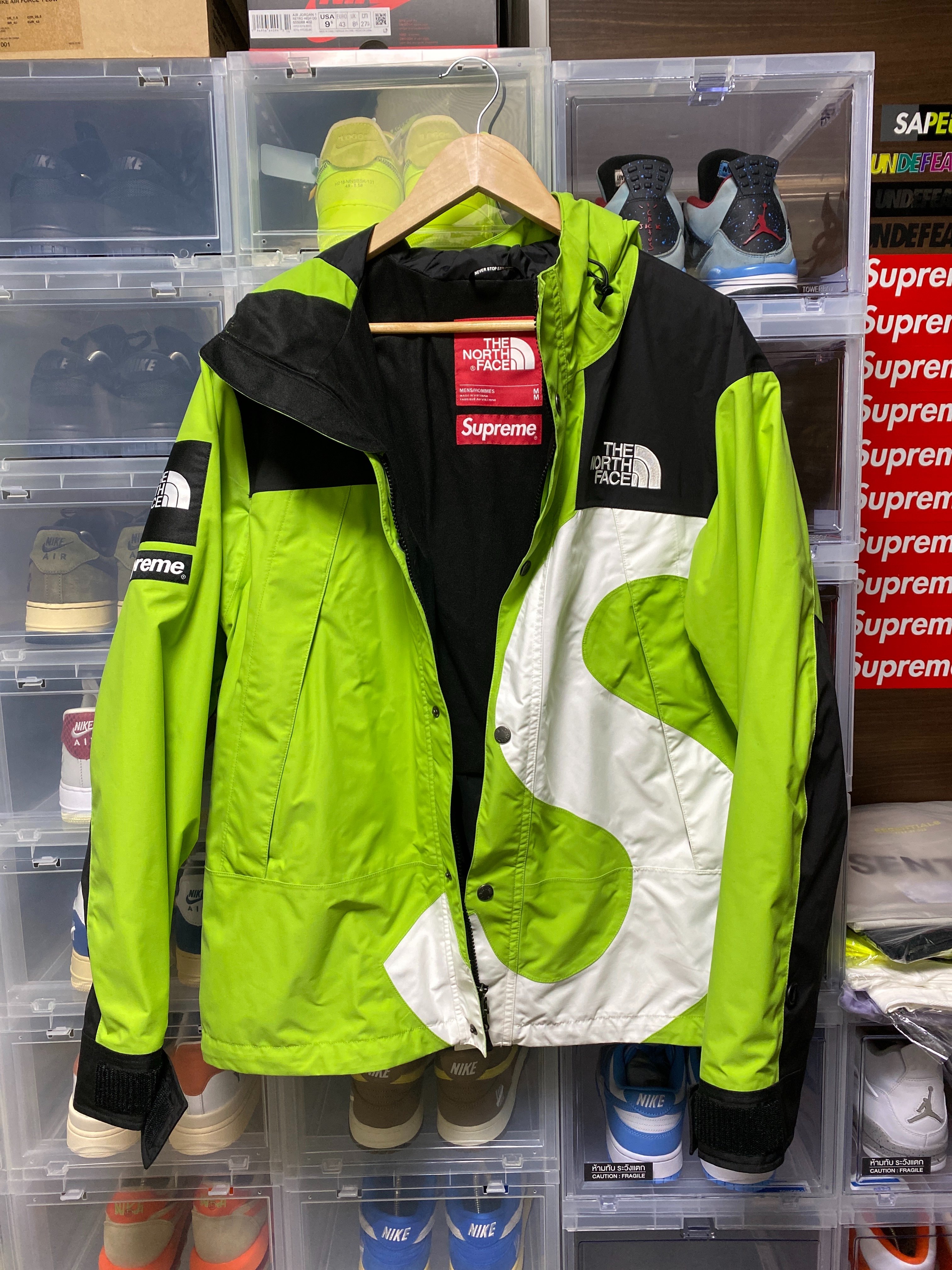 Supreme x The North Face S Logo Mountain Jacket "Green"