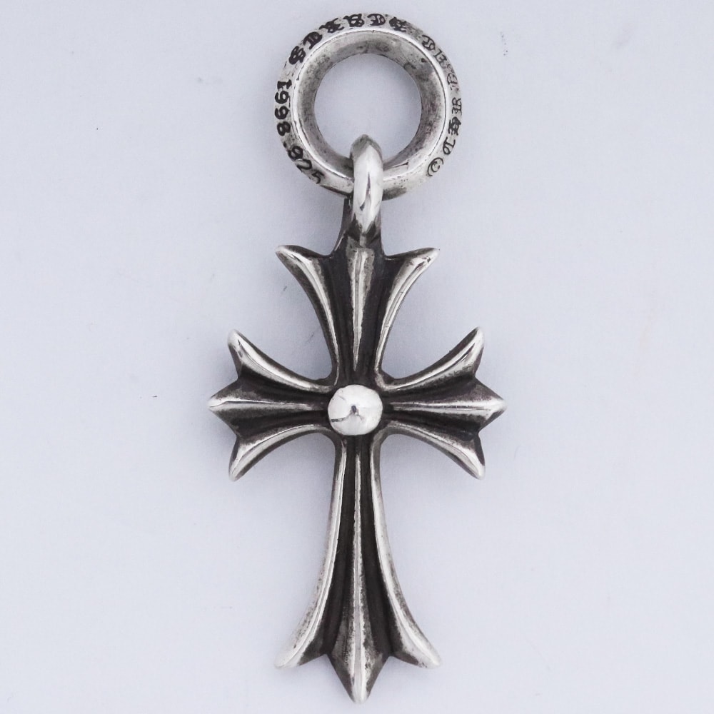 Chrome Hearts Tiny CH Cross Charm "Silver"