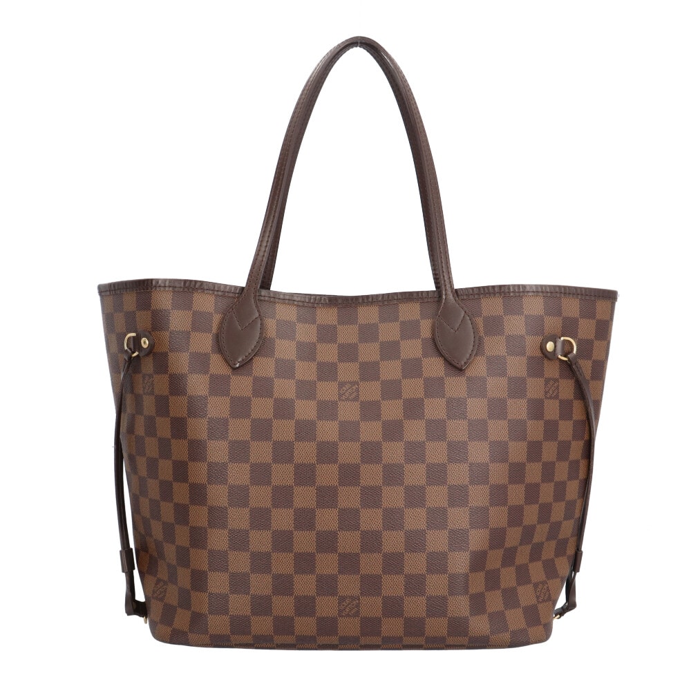 ルイヴィトン ネヴァーフルMM ダミエ トートバッグ ダミエキャンバス N51105 ブラウン ユニセックス LOUIS VUITTON  中古
