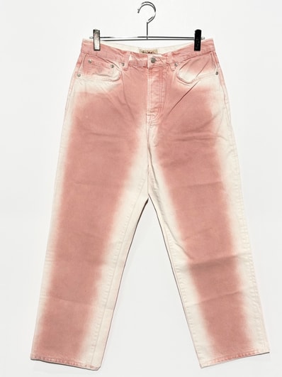 Stussy Spray Dye Big OL' Jeans "Faded Pink"