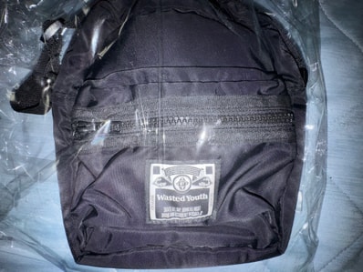 Wasted Youth Mini Shoulder Bag "Black" / VERDY