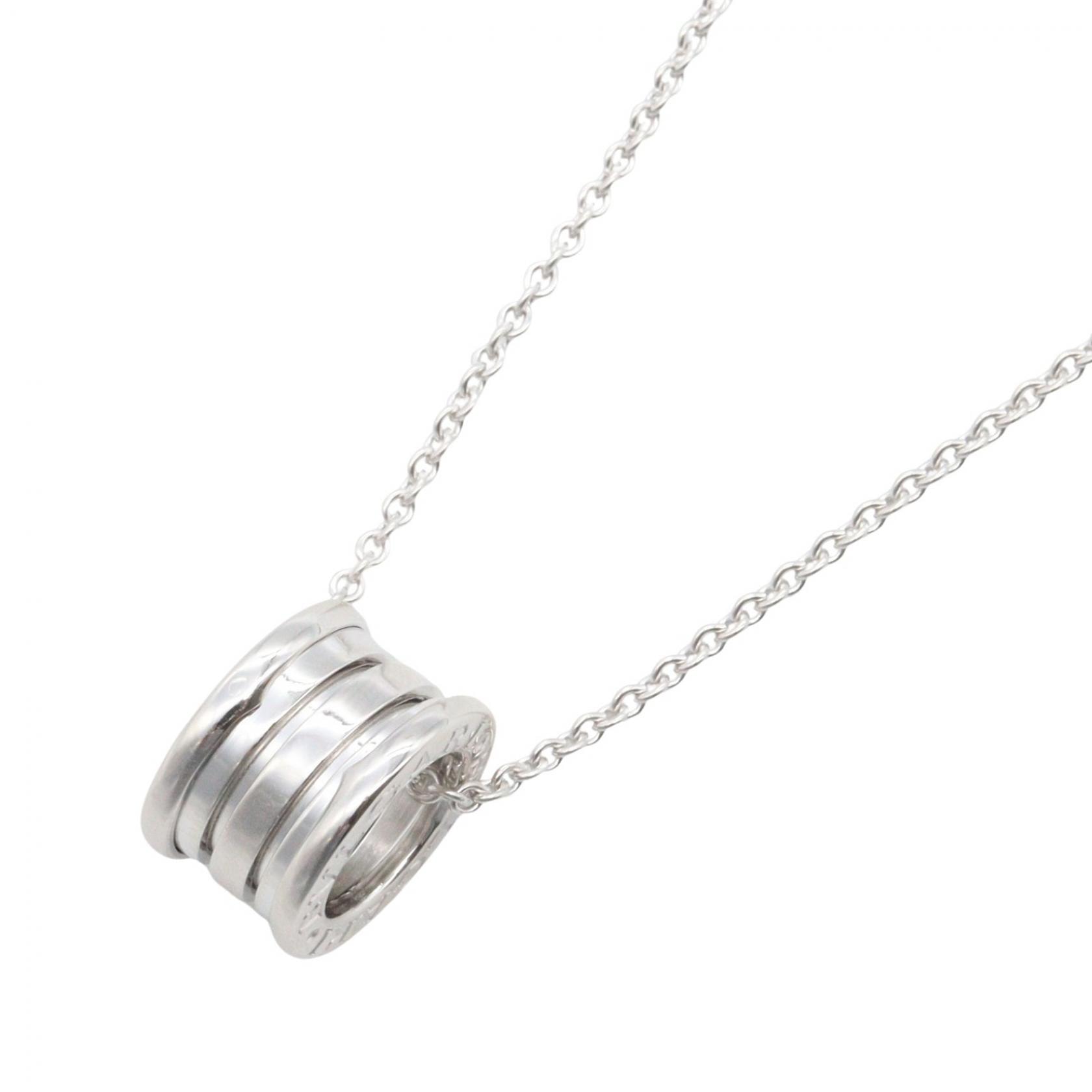 ブルガリ BVLGARI B.zero1 ビーゼロワン ネックレス ネックレス ジュエリー K18WG(ホワイトゴールド) レディース シルバー系 【中古】