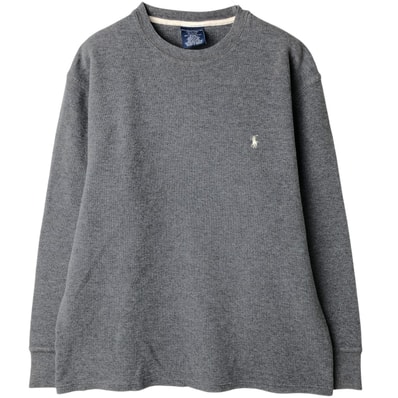 古着 ラルフローレン Ralph Lauren POLO RALPH LAUREN SLEEPWEAR サーマルロンT ワッフル メンズXL相当/eaa459402