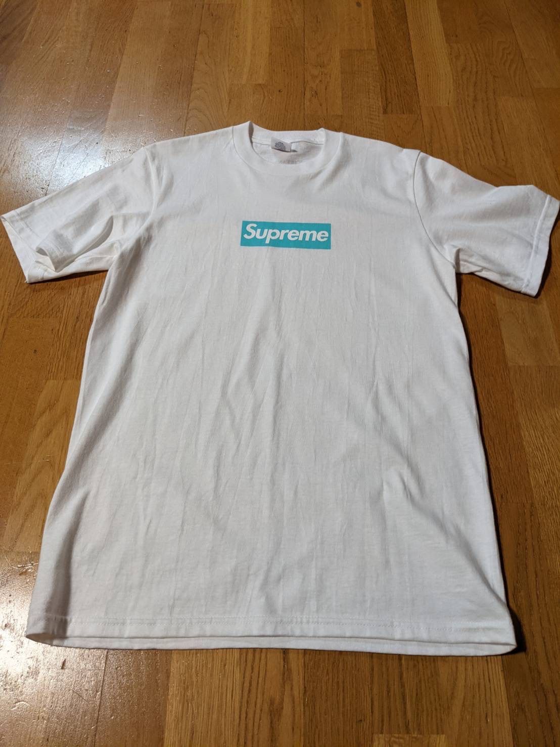 Supreme / Tiffany & Co. Box Logo Tee "White"