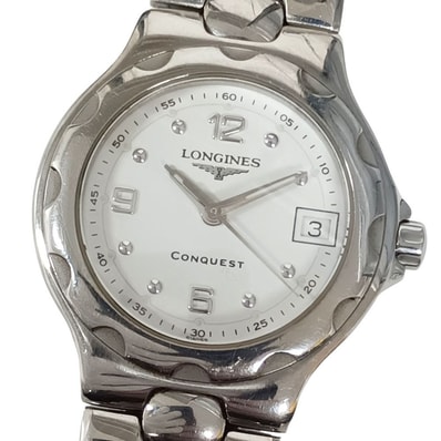 LONGINES ロンジン L1.131.4 コンクエスト デイト クォーツ 腕時計 C1013