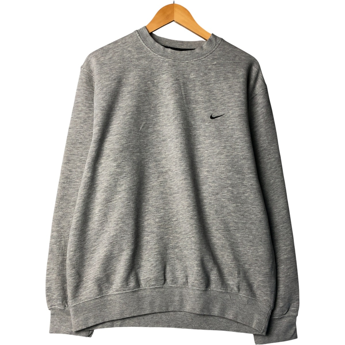 古着 00年代 ナイキ NIKE ワンポイントロゴスウェットシャツ トレーナー メンズL相当/eaa590291